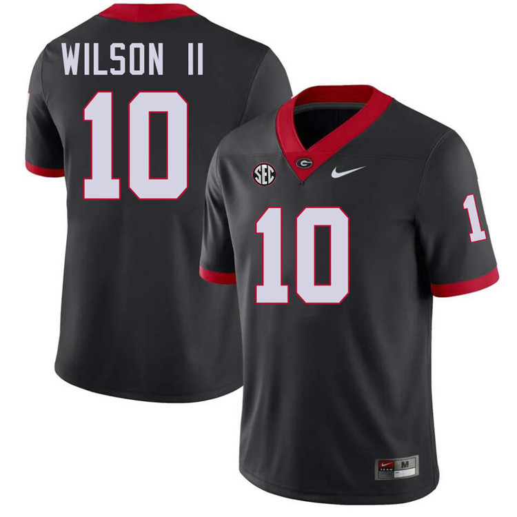 Damon Wilson II Georgia Jersey,University Of Georgia Bulldogs Football Jersey,Uniforms,Gears-Black